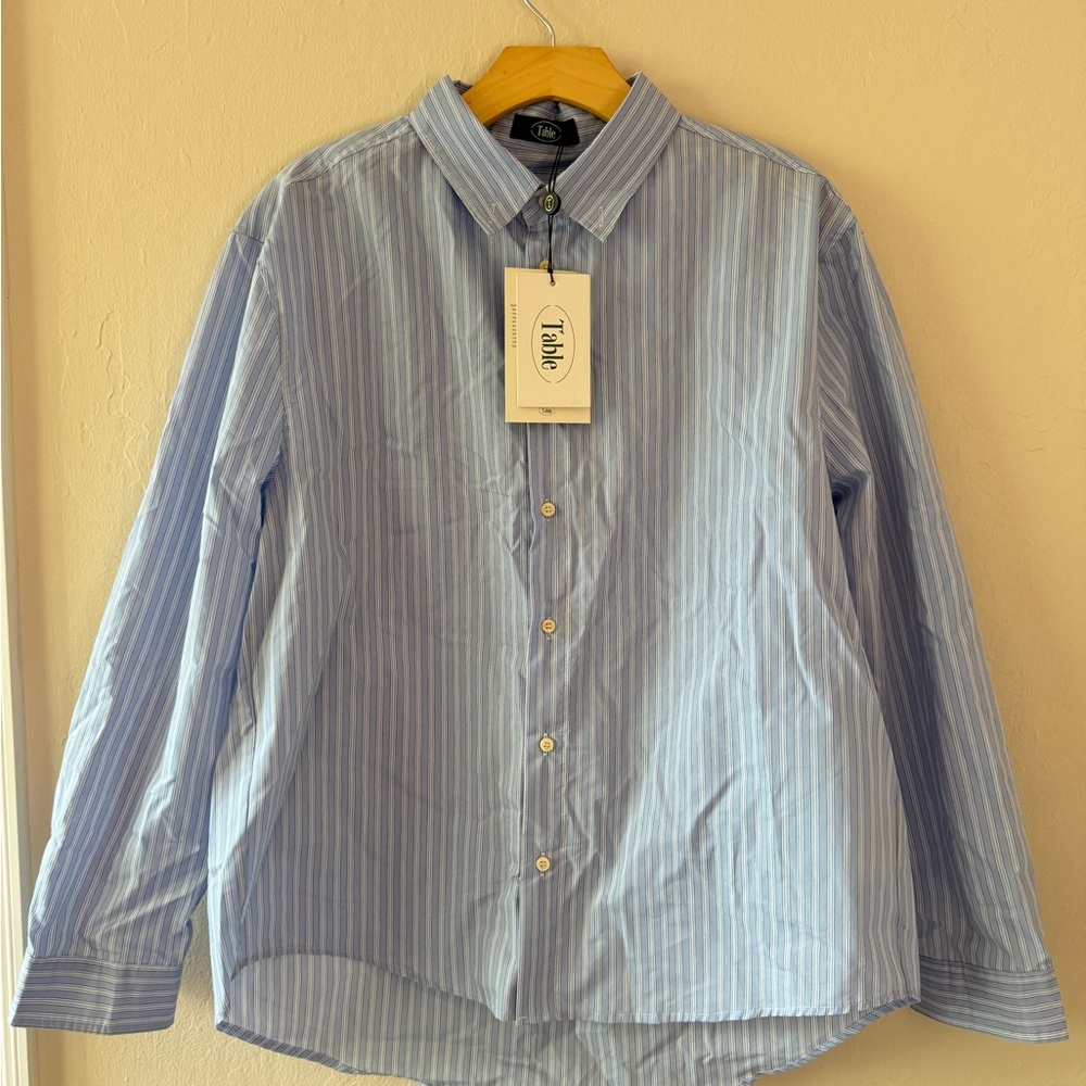 Blue Striped Shirt